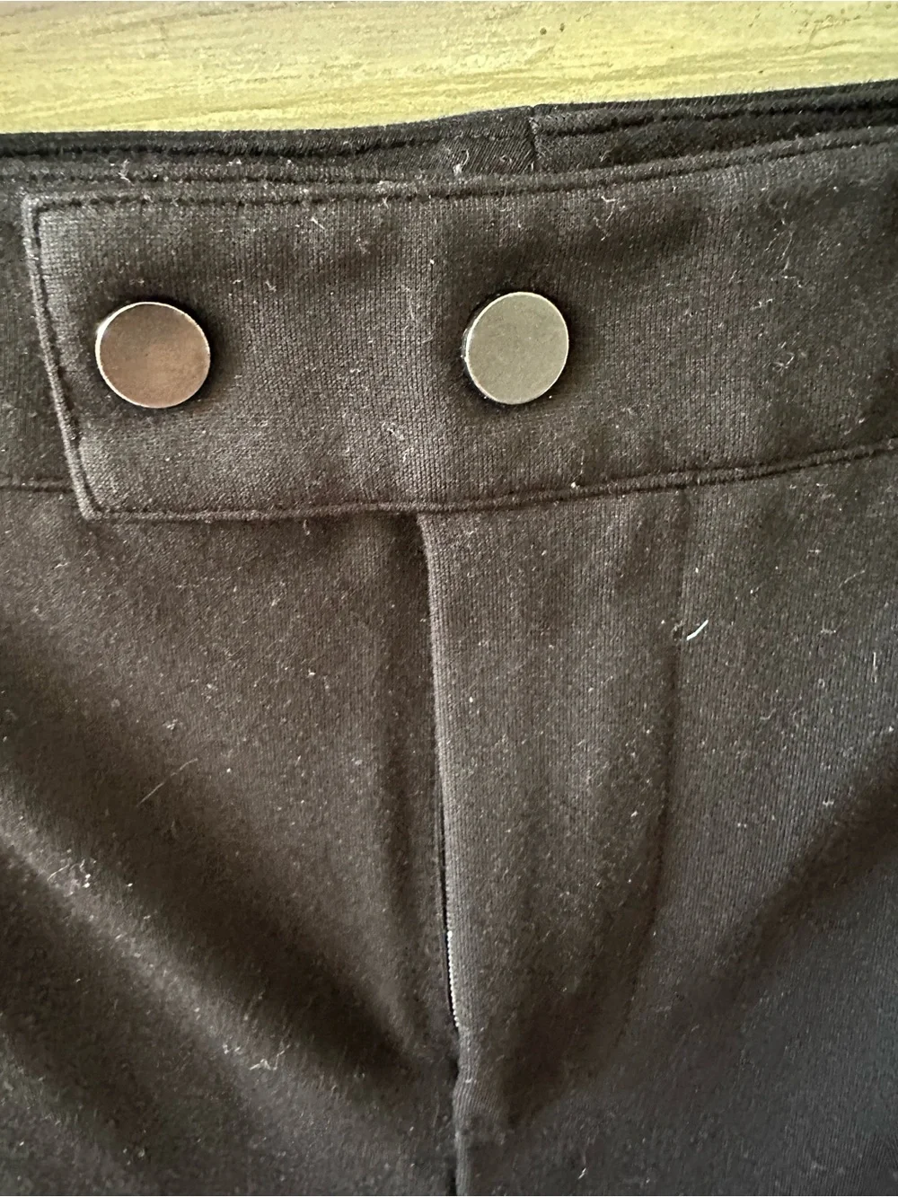 👖 Vince Black Stretch Slim Straight Pants Size 8